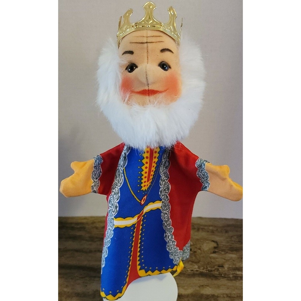 Vintage Steiff King Kasper Le Theater Hand Puppet
